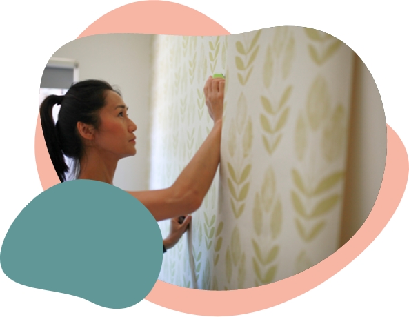 wallpapering service